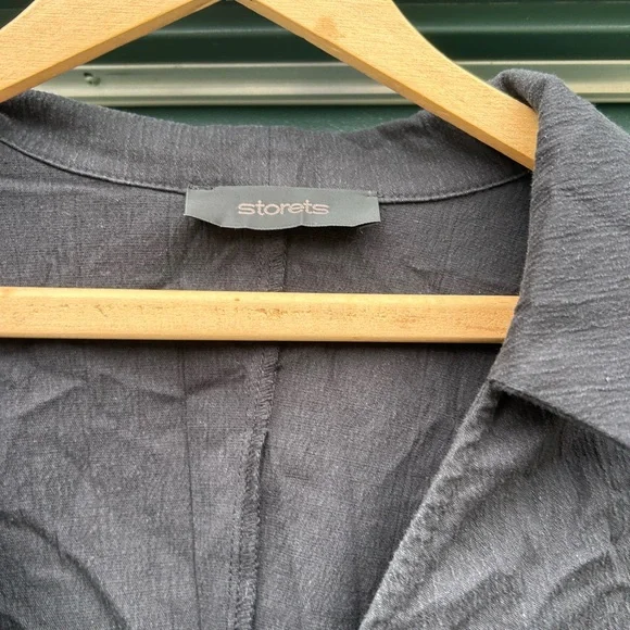 Storets Black Ruched Midi Dress - Picture 10 of 14